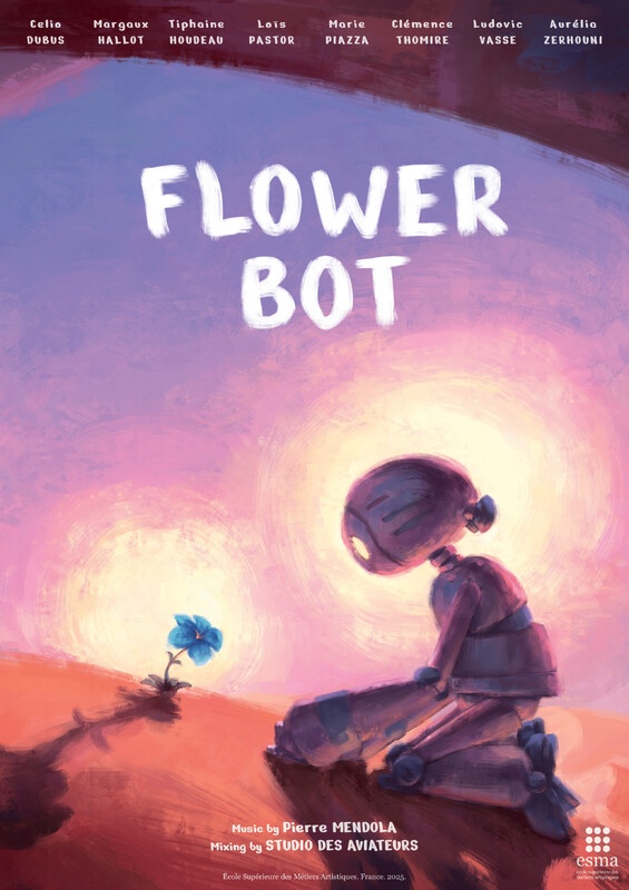 Flower Bot - -poster